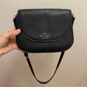 Kate Spade Leila Mini Crossbody Shoulder Bag, Black